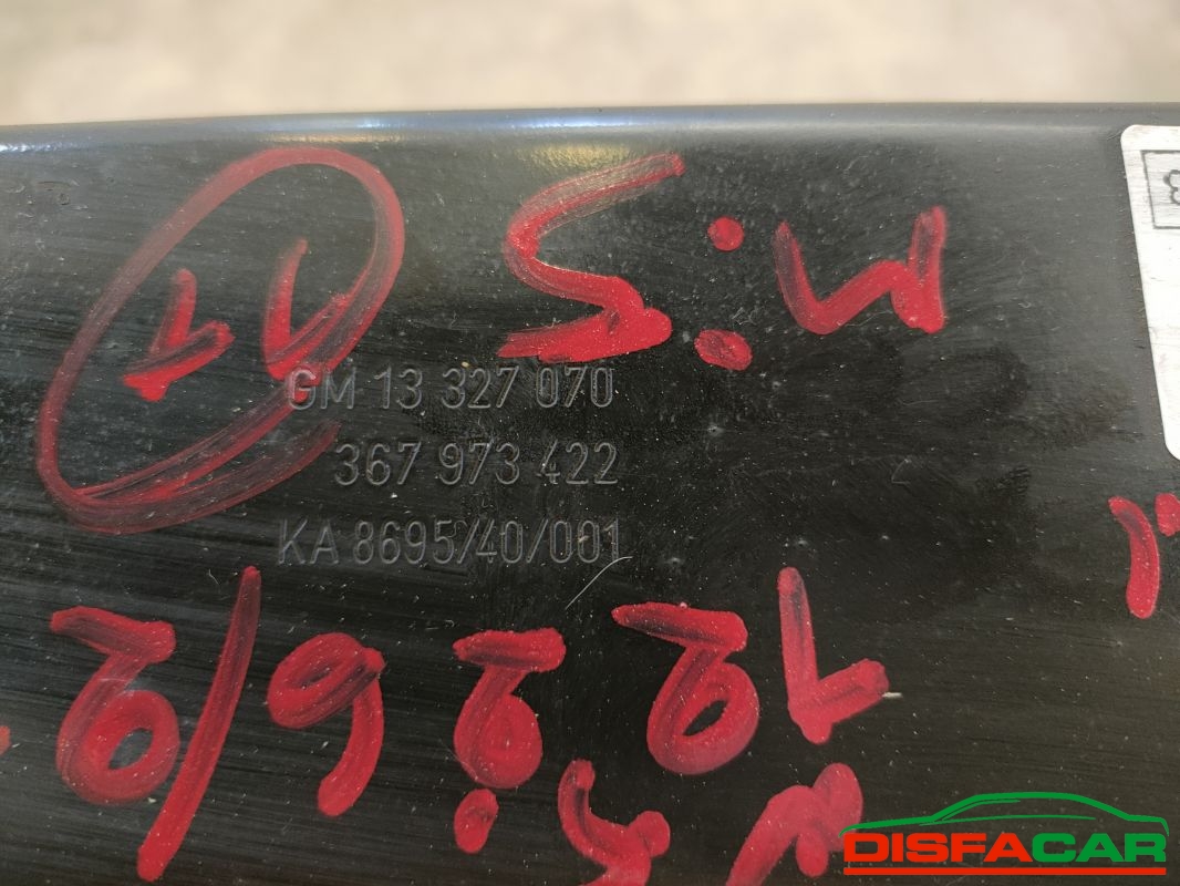 Telaietto anteriore usato Opel Astra J 2009, codice 13327070 – foto 4 di 16