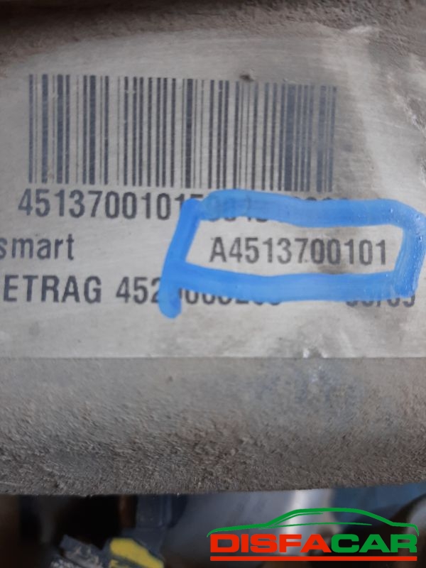 Cambio usato Smart ForTwo (A/C451) ROBOTIZZATO 2007, codice a4513700101 – foto 4 di 11