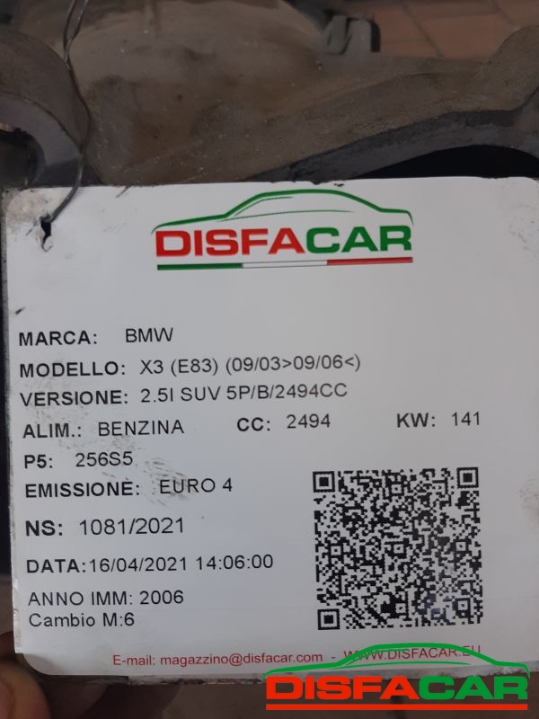 Cambio usato BMW X3 (E83) 4X4 2003, codice 23007533513 – foto 14 di 15