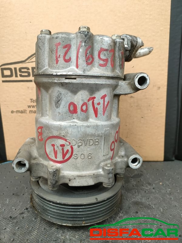 Compressore clima usato Peugeot 206 C2, C3, BERLINGO, XSARA, XSARA PICASSO, 1007, 206+, 207, BIPPER 1996… – foto 6 di 10