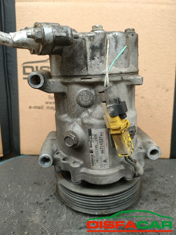 Compressore clima usato Peugeot 206 C2, C3, BERLINGO, XSARA, XSARA PICASSO, 1007, 206+, 207, BIPPER 1996… – foto 4 di 10