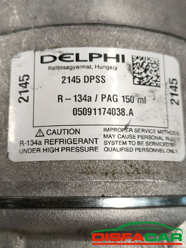 Compressore clima usato Opel Corsa D 2006, codice 2145 – foto 3 di 10