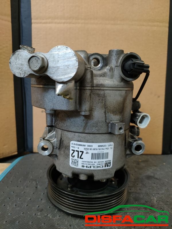 Compressore clima usato Opel Astra J - MERIVA B 2009, codice 13250608 – foto 4 di 10