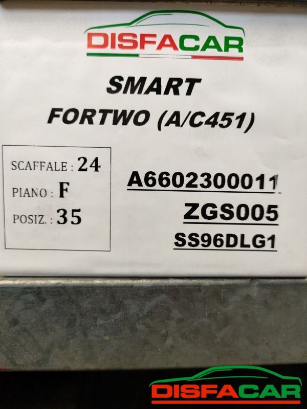 Compressore ac Smart ForTwo 2007 – pezzo 1