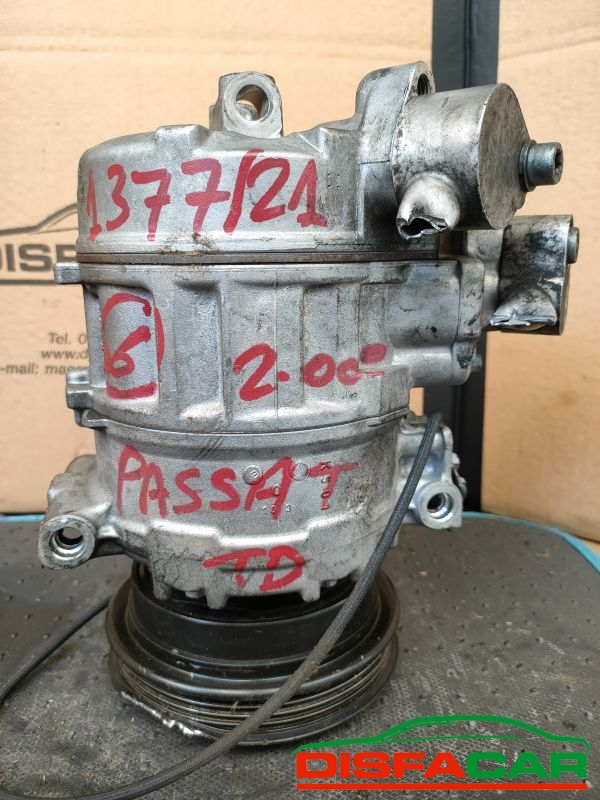 Compressore clima usato Volkswagen Passat AUDI - SEAT - SKODA 2005, codice 447250-1270 – foto 6 di 11