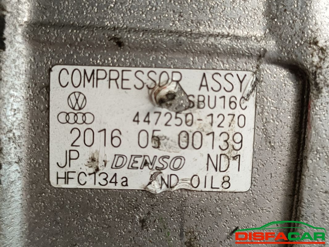 Compressore clima usato Volkswagen Passat AUDI - SEAT - SKODA 2005, codice 447250-1270 – foto 3 di 11