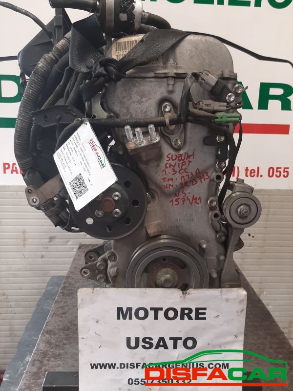 Motore usato Suzuki Swift IMPIANTO a GPL 2005, codice M13A – foto 9 di 9
