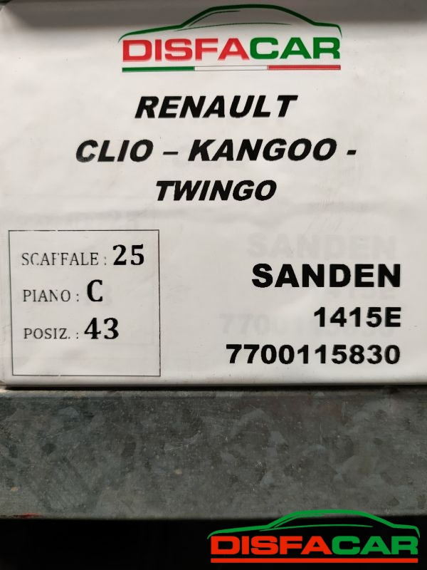 Compressore ac Renault Clio 1996 – pezzo 1