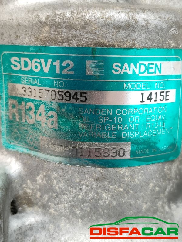 Compressore clima usato Renault Clio KANGOO, TWINGO 1996, codice 1415e – foto 3 di 10
