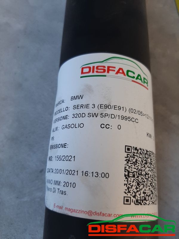 Albero di trasmissione usato BMW 320 (E90/E91) 2005, codice 7527339-07 – foto 11 di 11