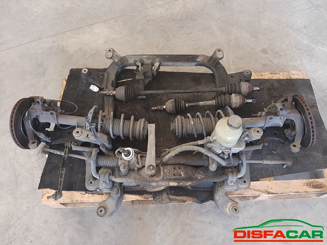 Telaietto anteriore usato Opel Astra H 2004, codice Z14XEP – foto 10 di 11