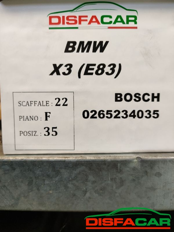 Centralina abs BMW X3 2003 – pezzo 1