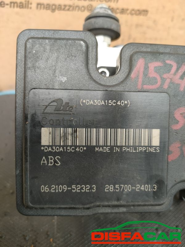 Centralina ABS usata Suzuki Swift 2WD 2005, codice 06.2102-1039.4 – foto 9 di 9