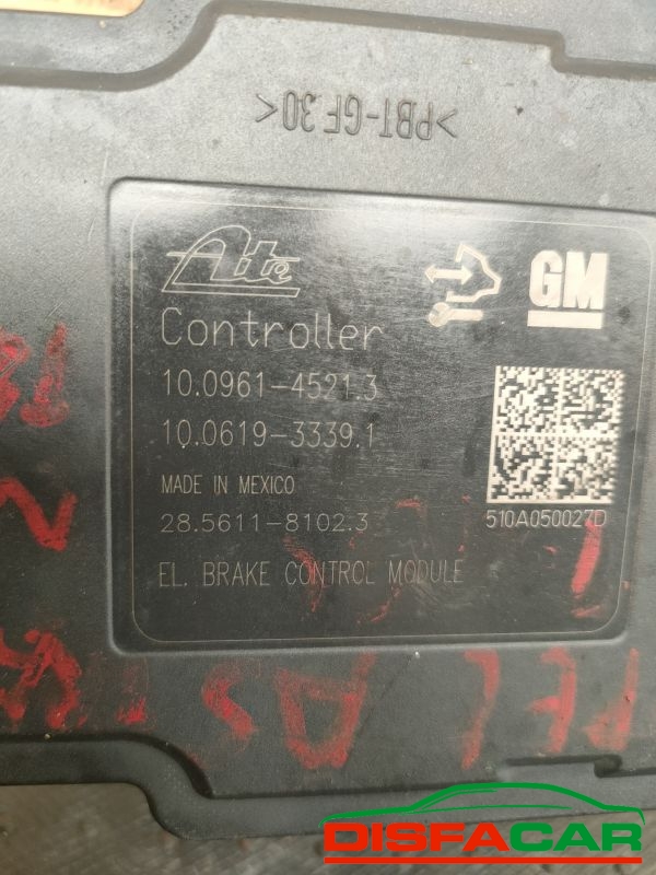 Centralina ABS usata Opel Astra J 2009, codice 10.0212-0541.4 – foto 9 di 9
