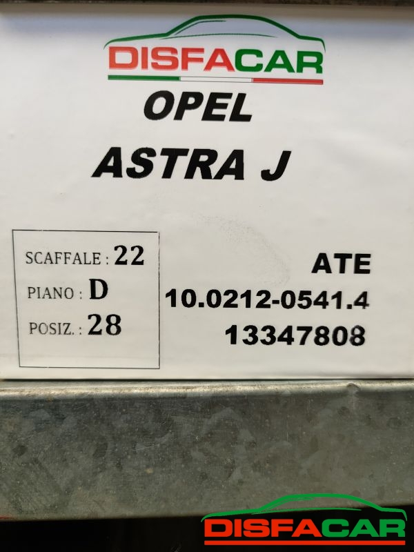 Centralina abs Opel Astra 2009 – pezzo 1