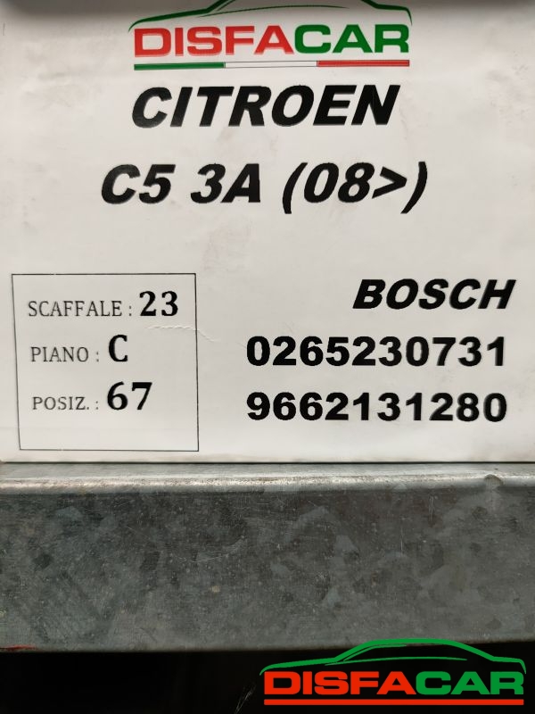 Centralina abs Citroën C5 2008 – pezzo 1