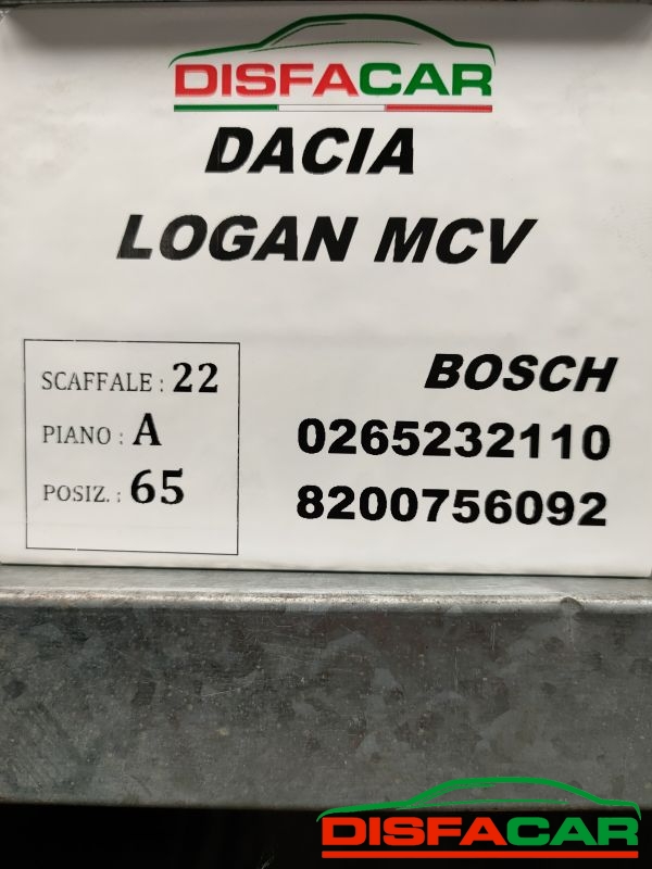 Centralina abs Dacia Logan 2005