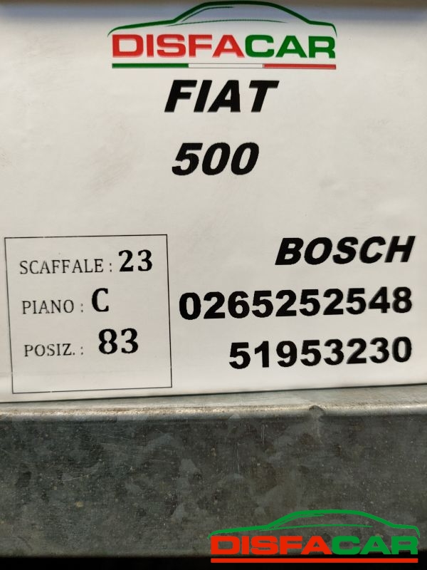 Centralina abs Fiat 500