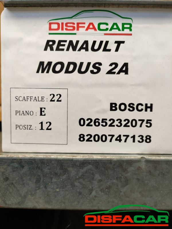 Centralina abs Renault Modus 2008 – pezzo 1