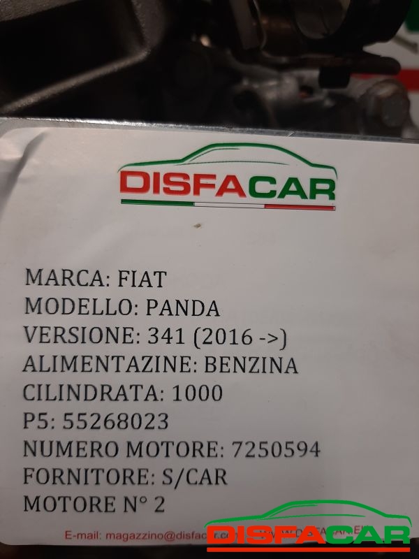 Motore usato Fiat Panda HIBRID 2019, codice 55268023 – foto 11 di 12