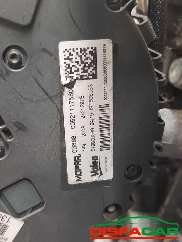 Motore usato Fiat Panda HIBRID 2019, codice 55268023 – foto 5 di 12