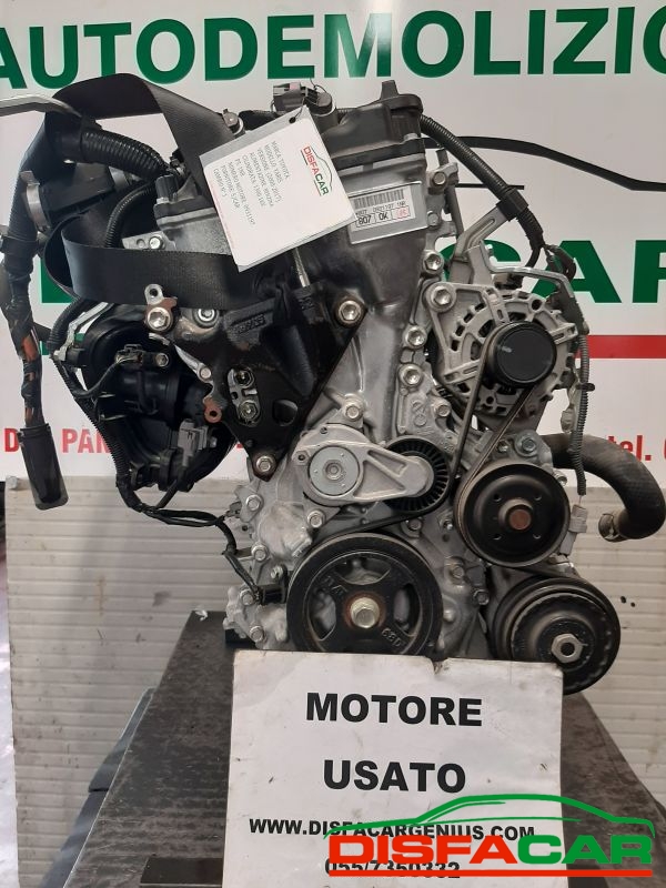 Motore usato Toyota Yaris (MANCA 1 BOBINA DATA A MIRKO) 2017, codice 1NR – foto 12 di 12