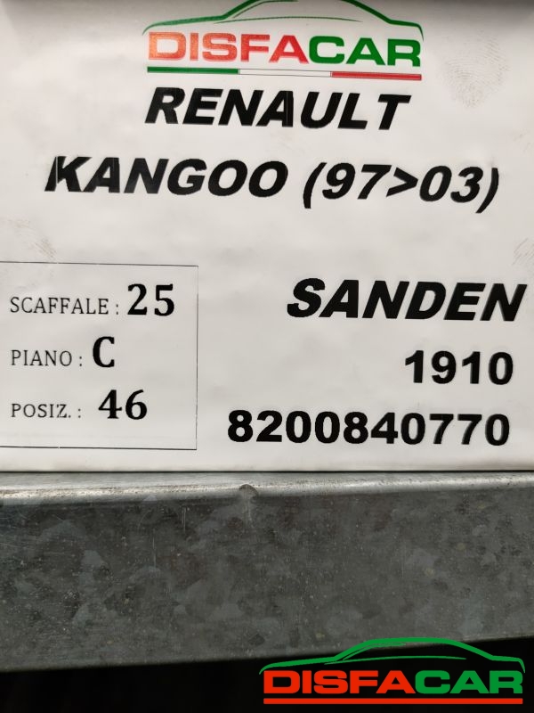 Compressore ac Renault Kangoo 1997 – pezzo 1