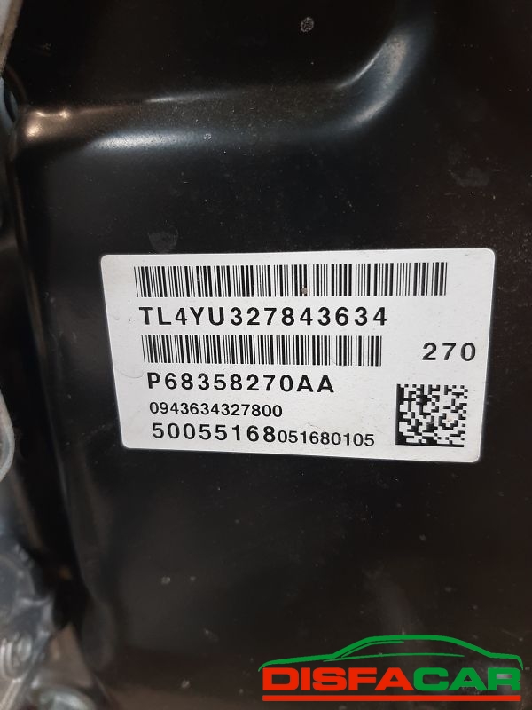 Cambio usato Jeep Renegade HYBRID 4XE AT6 2020, codice tf-72sd – foto 3 di 12