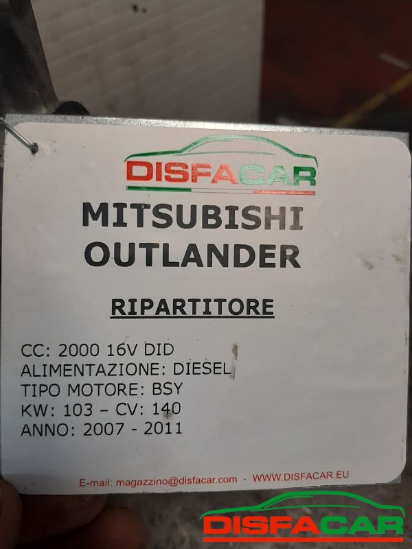 Cambio usato Mitsubishi Outlander Solo ripartitore anteriore 2007, codice 067038 – foto 7 di 7