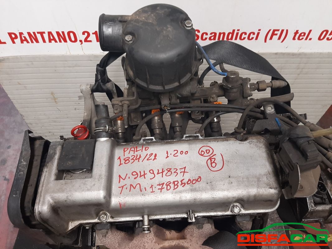 Motore usato Fiat Palio 1997, codice 178B5.000 – foto 6 di 8