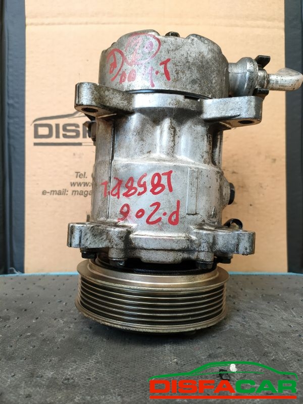 Compressore clima usato Peugeot 206 1998, codice 1412 – foto 6 di 10