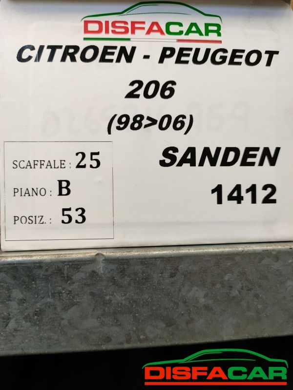 Compressore ac Peugeot 206 1998 – pezzo 1