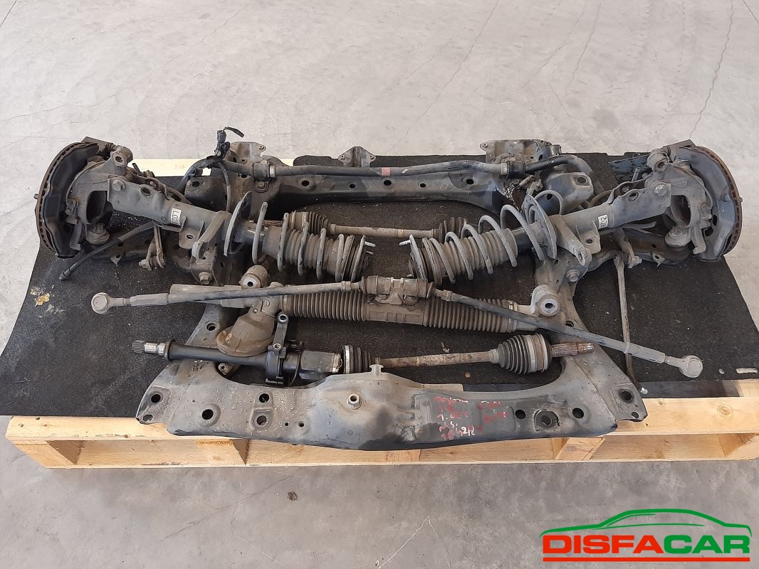 Telaietto anteriore usato Toyota IQ 2009, codice 1KRFE – foto 7 di 8