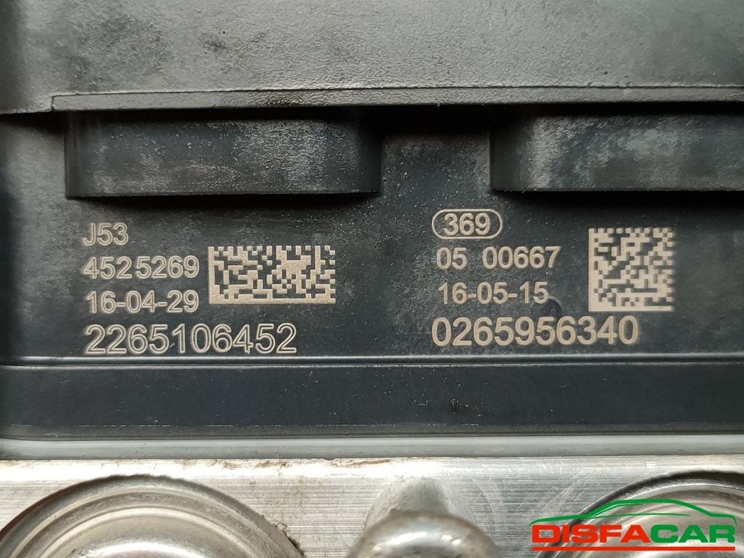 Centralina ABS usata Mahindra XUV 500 2011, codice 0265255834 – foto 5 di 11