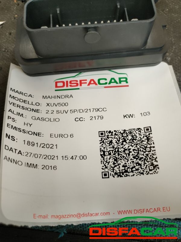 Centralina ABS usata Mahindra XUV 500 2011, codice 0265255834 – foto 11 di 11