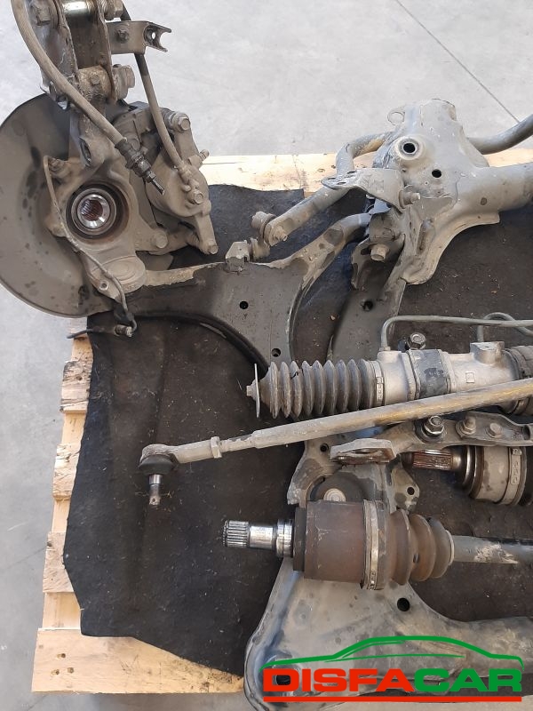 Telaietto anteriore usato Honda FR-V 2004, codice D17A2 – foto 6 di 9