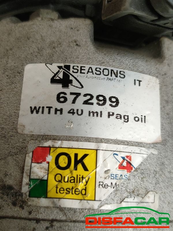 Compressore clima usato Renault Scenic 2003, codice 67299 – foto 3 di 10