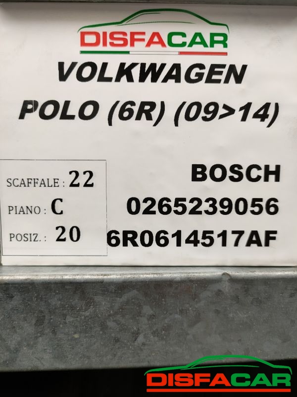 Centralina abs Volkswagen Polo 2009 – pezzo 1