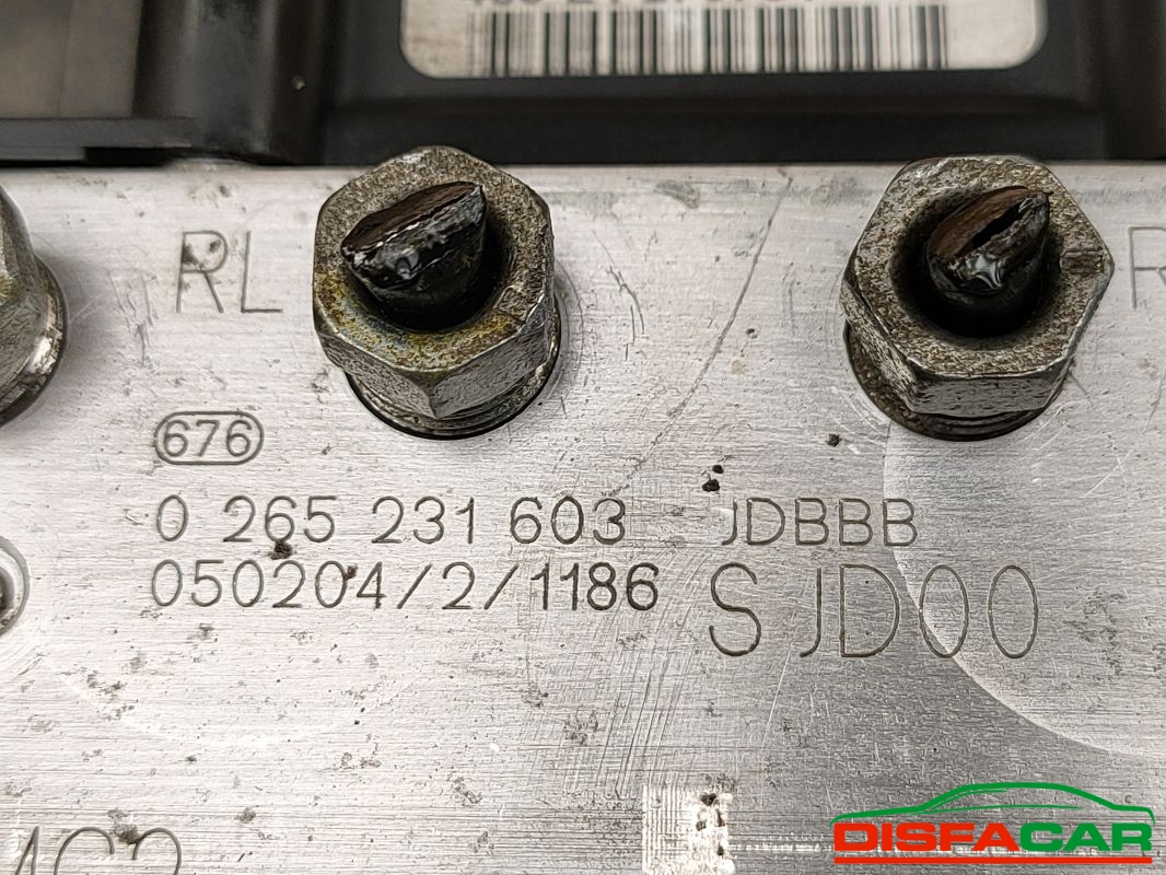 Centralina ABS usata Honda FR-V 2A SERIE 2004, codice 0265231603 – foto 3 di 9