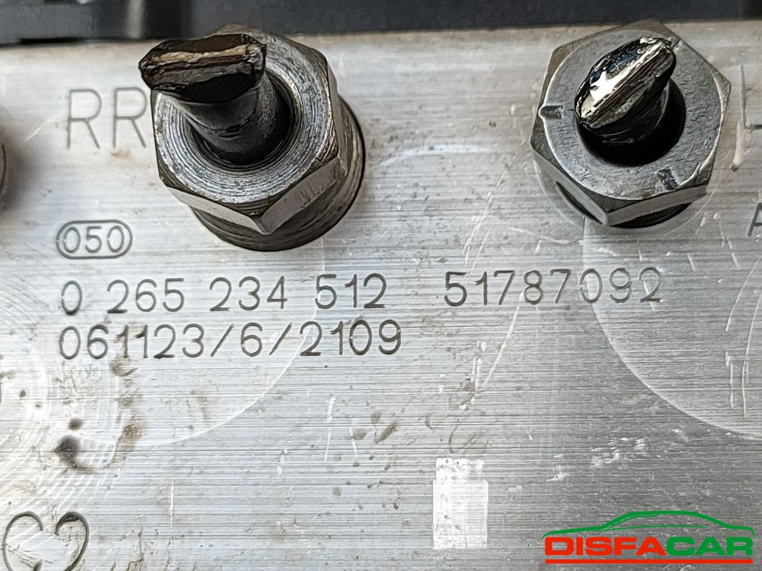 Centralina ABS usata Fiat Grande Punto 2005, codice 0265234512 – foto 3 di 10