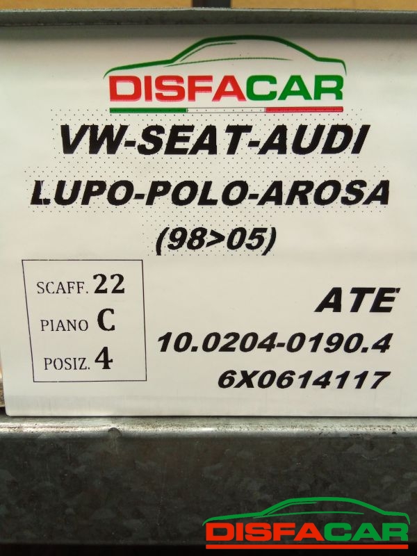 Centralina abs Volkswagen Lupo 1998 – pezzo 1