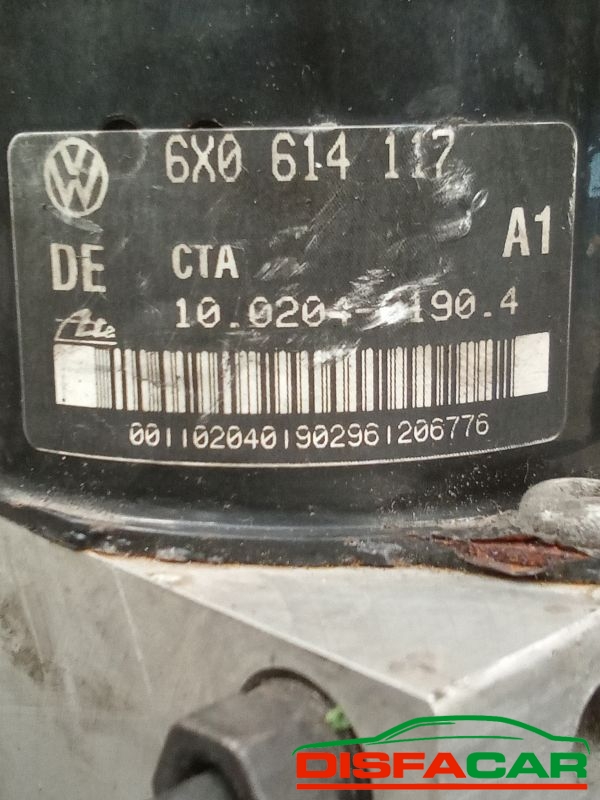 Centralina ABS usata Volkswagen Lupo 1998, codice 10.0204-0190.4 – foto 3 di 8