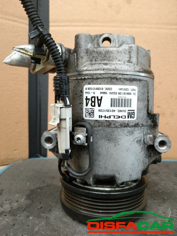 Compressore clima usato Opel Zafira B 2A SERIE 2005, codice 13297441 – foto 4 di 10