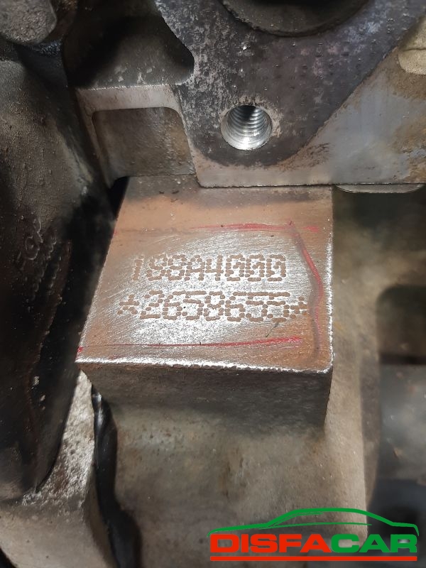 Motore usato Fiat Punto 3ª serie 2003, codice 188A4.000 – foto 3 di 9