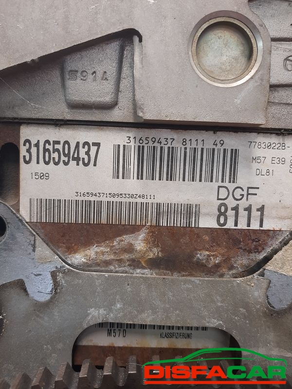 Motore usato BMW 530 (E39) MANCA VOLANO (VENDUTO) 1995, codice 306D1 – foto 5 di 9
