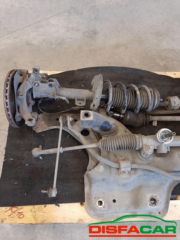 Telaietto anteriore usato Fiat Punto Evo TURBO MULTIAIR 2009, codice 350A1.000 – foto 8 di 10
