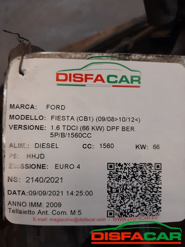 Telaietto anteriore usato Ford Fiesta 2008, codice HHJD – foto 10 di 10