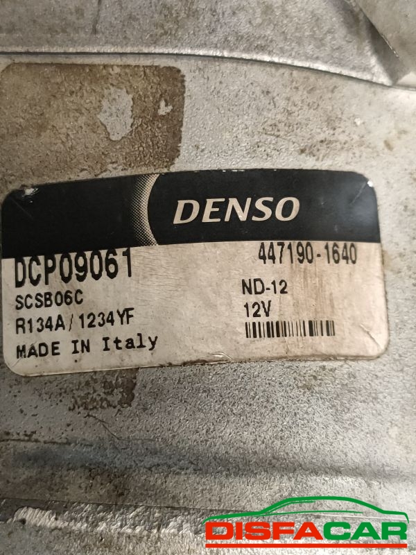 Compressore clima usato Lancia Ypsilon 2011, codice 52060461 – foto 11 di 11