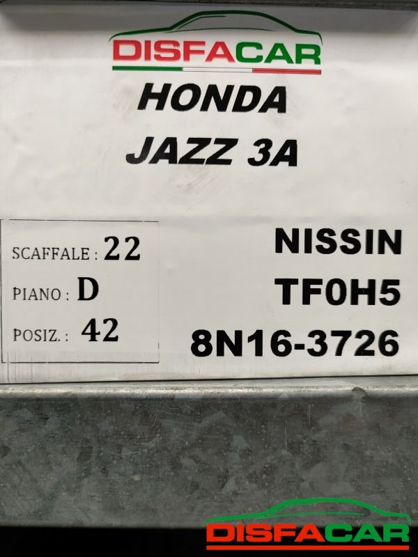 Centralina abs Honda Jazz 2008
