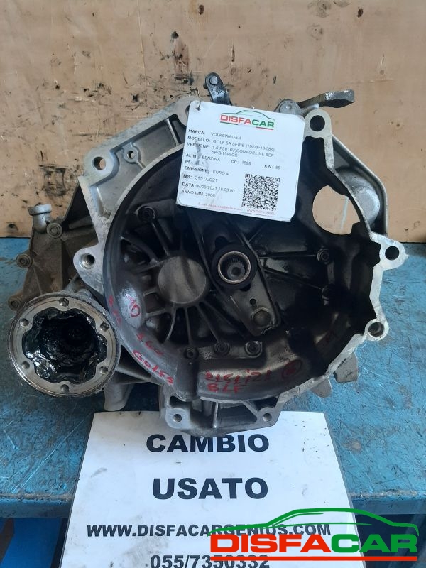 Cambio usato Volkswagen Golf 5 serie (CULATTA ROTTA) 2003, codice hbm – foto 12 di 12